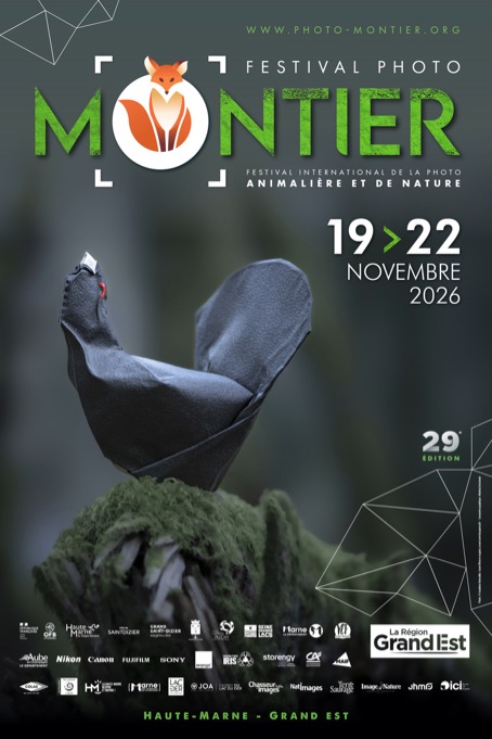 Affiche du Festival photo de Montier-en-Der 2026 (19 au 22 novembre)